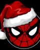 Marvel: Spider-Man Marvel: Spider-Man Boy's Marvel Christmas Spider-Man Santa Hat Graphic Tee - 2