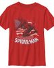 Marvel: Spider-Man Marvel: Spider-Man Boys Marvel Spider-Man The Amazing American Spidey T Shirt - 1
