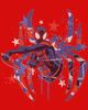 Marvel: Spider-Man Marvel: Spider-Man Girls' Patriotic Spidey Logo Graphic Short Sleeve T-Shirt - 2