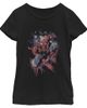 Marvel: Spider-Man Marvel: Spider-Man Girls' Spidey Americana Pose Graphic Short Sleeve T-Shirt - 1