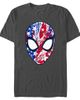 Marvel: Spider-Man Marvel: Spider-Man Men's Americana Spidey Mask Short Sleeve Graphic T-Shirt - 1