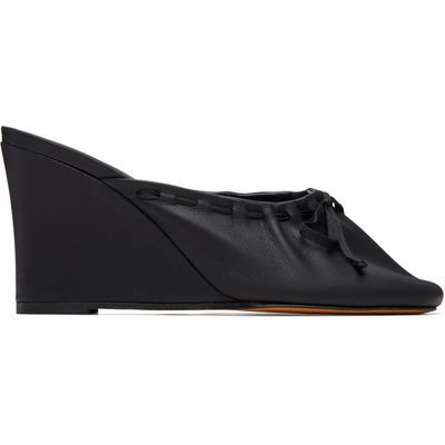 Maryam Nassir Zadeh Maryam Nassir Zadeh Black Ballet Wedge Heels