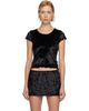 Maryam Nassir Zadeh Maryam Nassir Zadeh Black Isla T-shirt - 1