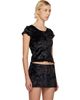 Maryam Nassir Zadeh Maryam Nassir Zadeh Black Isla T-shirt - 2