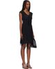 Maryam Nassir Zadeh Maryam Nassir Zadeh Black Reneir Midi Dress - 2