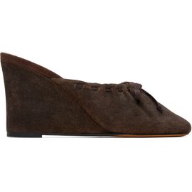 Maryam Nassir Zadeh Maryam Nassir Zadeh Brown Ballet Wedge Heels