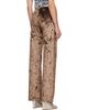 Maryam Nassir Zadeh Maryam Nassir Zadeh Brown Dance Lounge Pants - 3