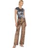 Maryam Nassir Zadeh Maryam Nassir Zadeh Brown Dance Lounge Pants - 4