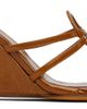 Maryam Nassir Zadeh Maryam Nassir Zadeh Brown Opera Wedge Heeled Sandals - 1