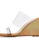 Maryam Nassir Zadeh Maryam Nassir Zadeh Gold Olympia Wedge Heeled Sandals - 3