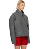 Maryam Nassir Zadeh Maryam Nassir Zadeh Gray Augusta Jacket - 2