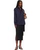 Maryam Nassir Zadeh Maryam Nassir Zadeh Navy Arlos Button Up Shirt - 4