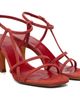 Maryam Nassir Zadeh Maryam Nassir Zadeh Orange Irene Heeled Sandals - 4