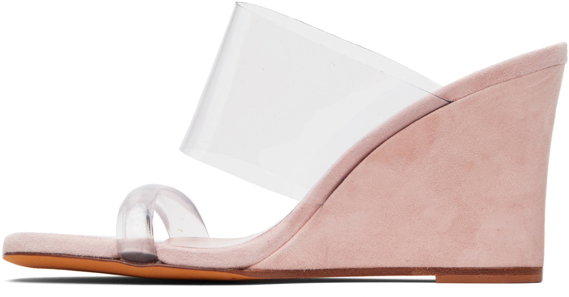Maryam Nassir Zadeh - Pink Olympia Wedge Heeled Sandals