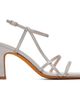 Maryam Nassir Zadeh Maryam Nassir Zadeh Silver Irene Heeled Sandals - 1