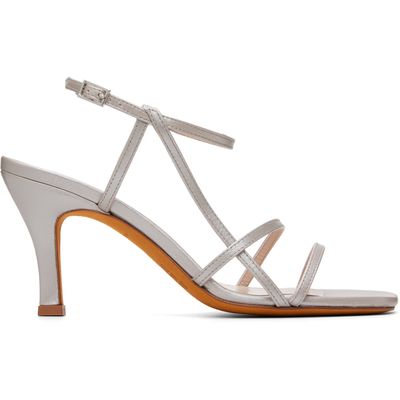 Maryam Nassir Zadeh Maryam Nassir Zadeh Silver Irene Heeled Sandals