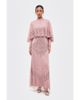 MARYISA MARYISA Modest Cape Embellished Sequins Gown - 1