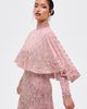 MARYISA MARYISA Modest Cape Embellished Sequins Gown - 2