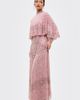 MARYISA MARYISA Modest Cape Embellished Sequins Gown - 4