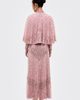 MARYISA MARYISA Modest Cape Embellished Sequins Gown - 5