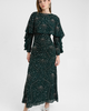 MARYISA MARYISA Modest Embellished Sequin Beaded Dress Maxi With Cape Style Top - 4
