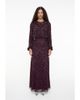 MARYISA MARYISA Modest Embellished Sequin Dress - 1
