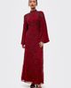 MARYISA MARYISA Modest Embellished Sequins High Neck Gown - 1