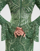 MARYISA MARYISA Modest Embellished Sequins Trail Maxi Dress - 3