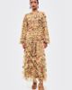 MARYISA MARYISA Modest Floral Ruffle Dress - 1