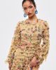 MARYISA MARYISA Modest Floral Ruffle Dress - 4