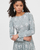 MARYISA MARYISA Occasion Modest Embellished Sequin Beaded Floral Evening Maxi Dress - 3
