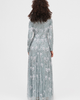 MARYISA MARYISA Occasion Modest Embellished Sequin Beaded Floral Evening Maxi Dress - 5