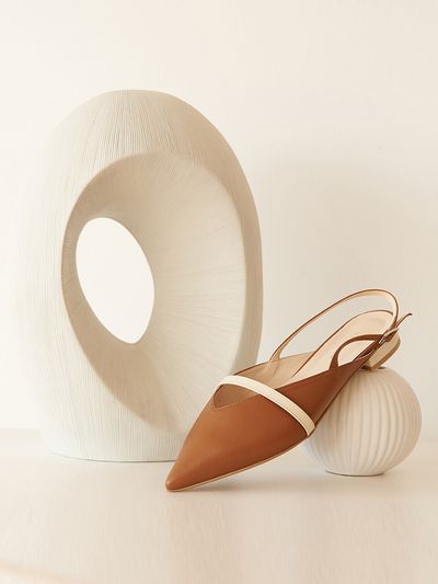 MARYRINGO Anne Line Flat - Brown
