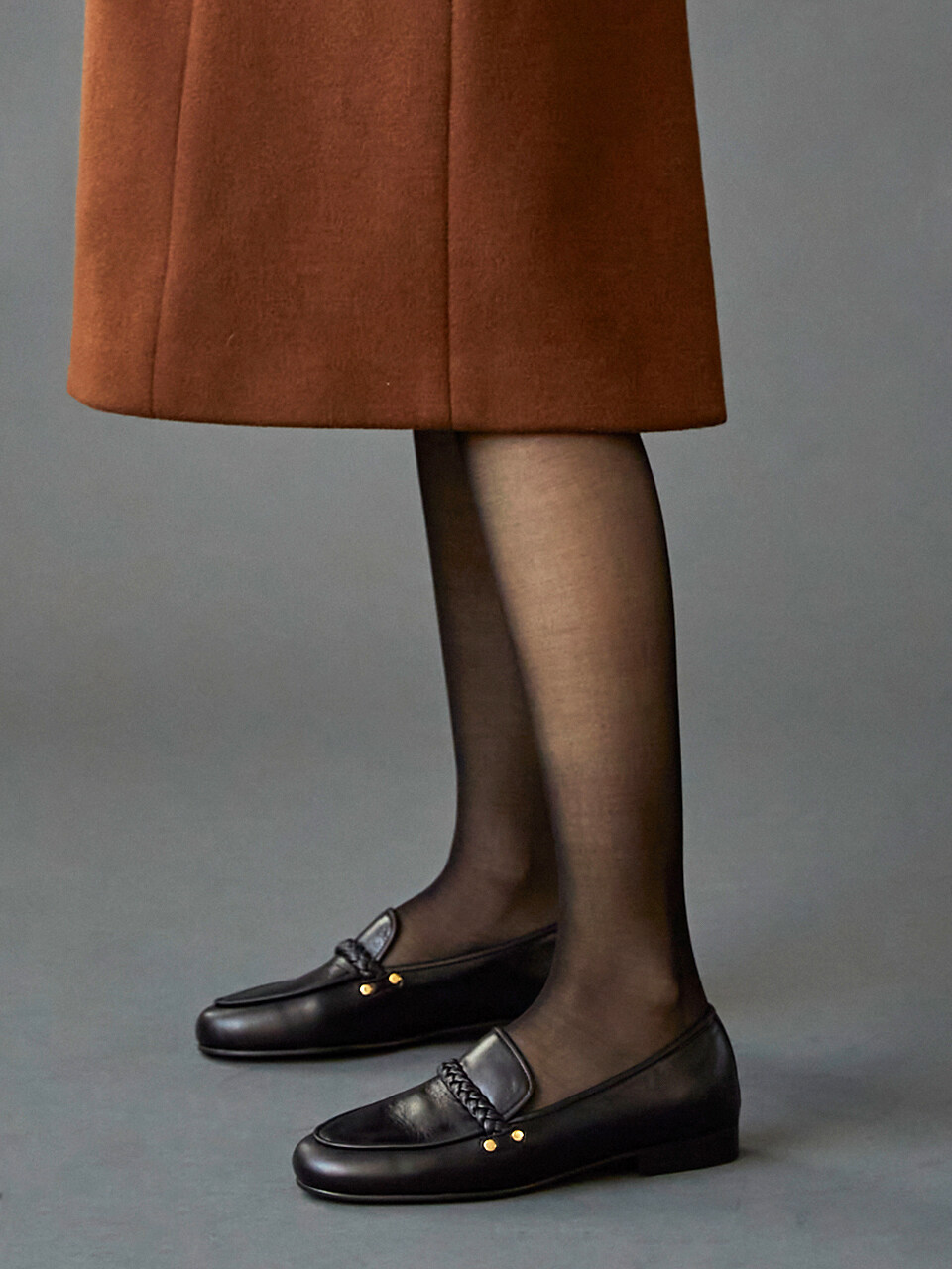 MARYRINGO Becca Blaze Loafer_ Black