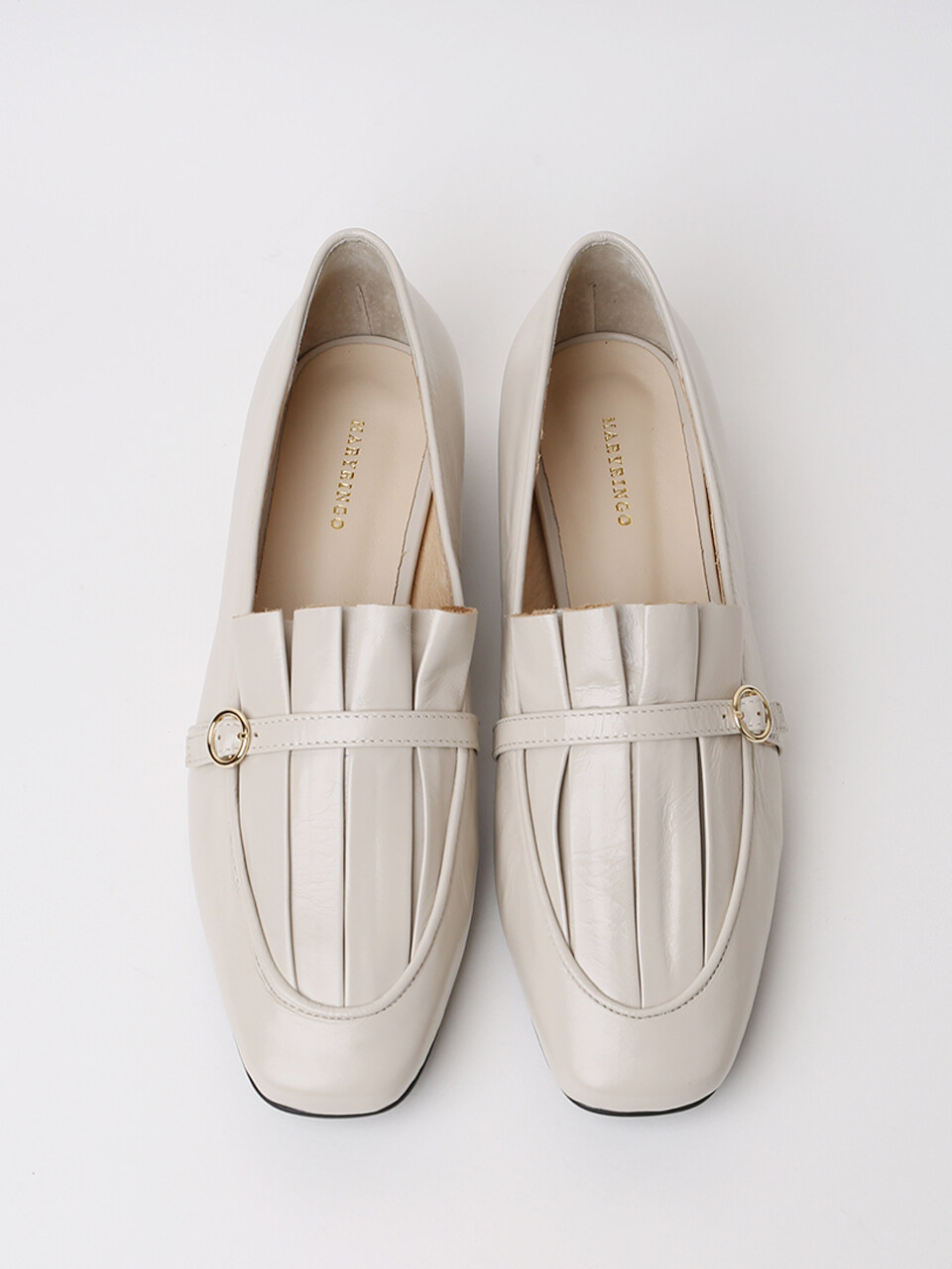 MARYRINGO Becca Gathering Loafer _ Beige