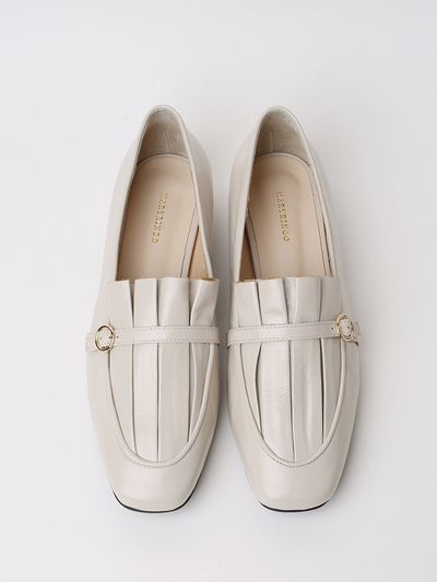 MARYRINGO Becca Gathering Loafer _ Beige