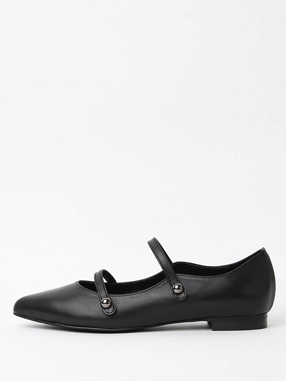 MARYRINGO Becca Wave Flat _ Black