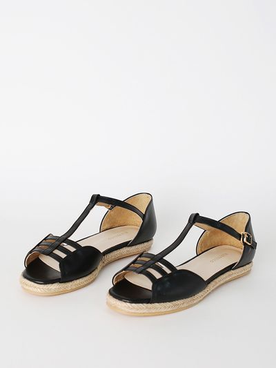 MARYRINGO Chloe Cozy Sandal_Black
