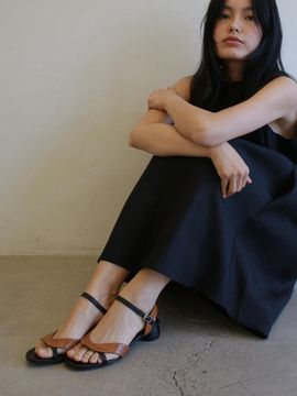 MARYRINGO Jane Wave Sandal_Brown