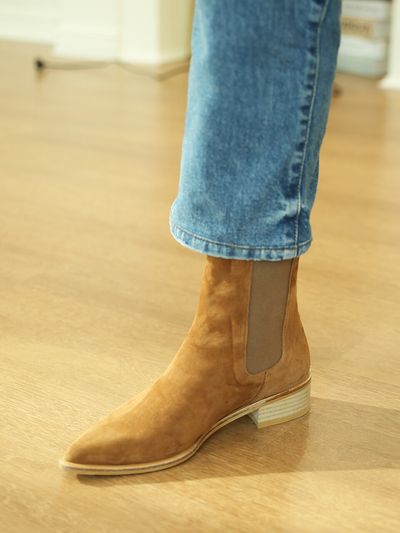MARYRINGO Noel Suede Chelsea boots _Brown