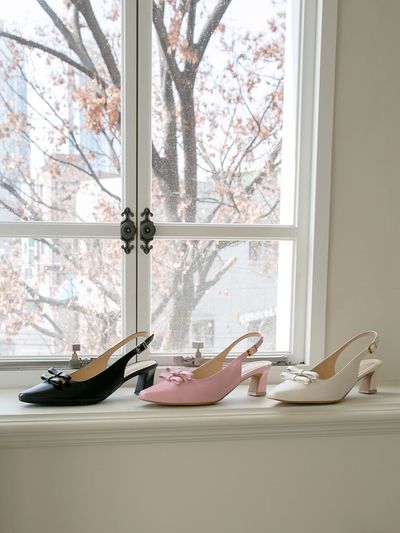 MARYRINGO Rosie Two Ribbon Pumps_3color