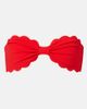 Marysia Marysia Antibes scalloped bandeau bikini top - 1