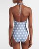 Marysia Marysia Avalon halterneck polka-dot swimsuit - 3