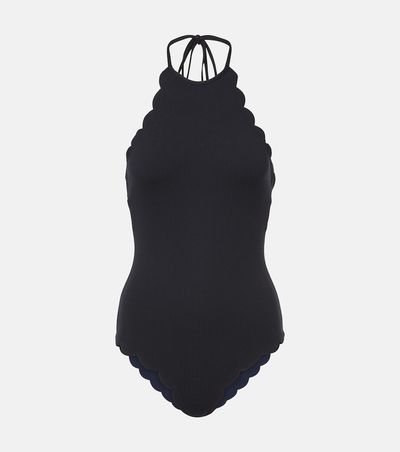 Marysia Marysia Mott reversible scalloped swimsuit