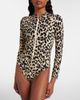 Marysia Marysia Northsea leopard-print rashguard swimsuit - 2
