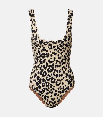 Marysia Marysia Palm Springs leopard-print swimsuit