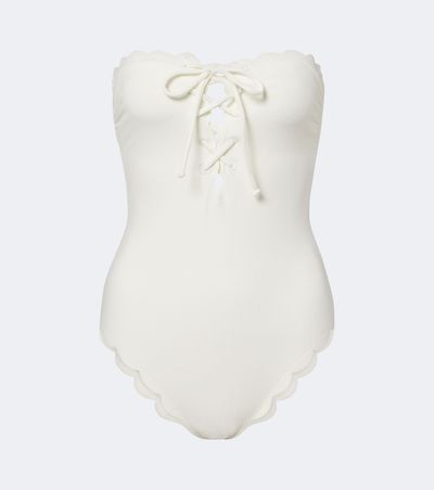 Marysia Marysia Riviera scalloped swimsuit