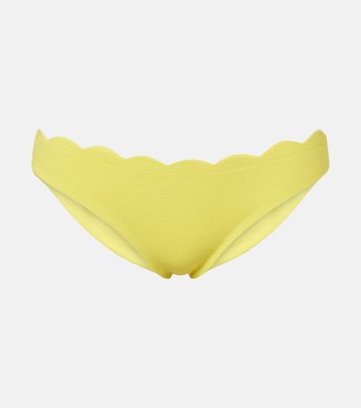 Marysia Marysia Santa Barbara scalloped bikini bottoms