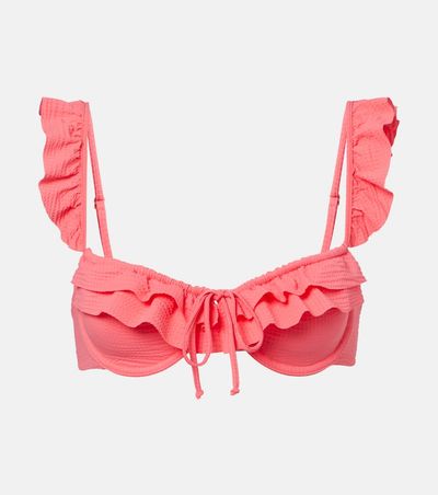 Marysia Marysia Seraphine ruffled bikini top