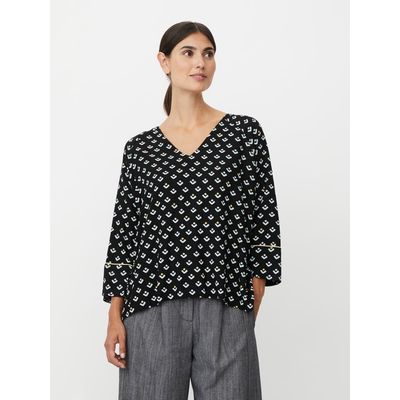 Masai Copenhagen Masai Copenhagen Beniko V-Neck Printed Blouse